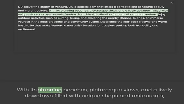 Video thumbnail for and vibrant culture. With its stunning beaches, picturesque views, and a lively downtown filled with unique shops and restaurants, Ventura is an ideal destination for relaxation and adventure. Enjoy outdoor activities such as surfing, hik