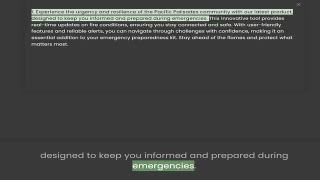 Video thumbnail for designed to keep you informed and prepared during emergencies. This innovative tool provides real-time updates on fire conditions, ensuring you stay connected and safe. With user-friendly features and reliable alerts, you can navigate thr