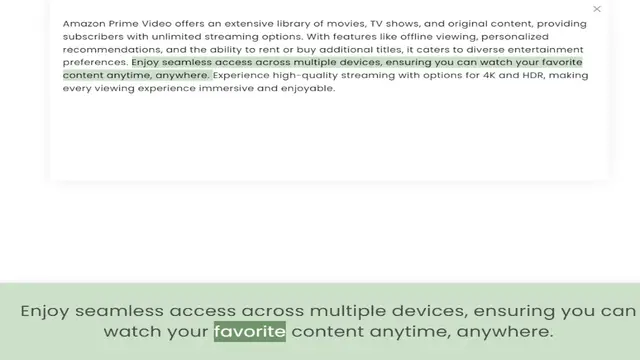 Video thumbnail for subscribers with unlimited streaming options. With features like offline viewing, personalized recommendations, and the ability to rent or buy additional titles, it caters to diverse entertainment preferences. Enjoy seamless access across