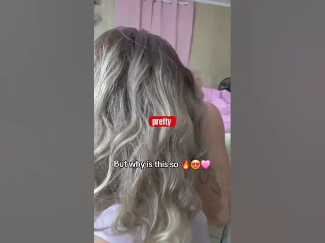 Video thumbnail for The Glow Up This Wig Gave Me 🤩✨ #hairtok #style #shorts