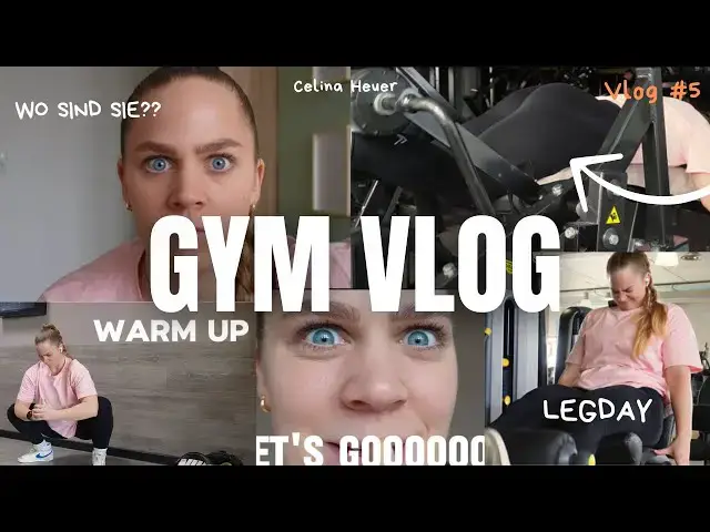 Video thumbnail for LEGDAY! 🔥 Beine + Po wachsen lassen (GYMVLOG)