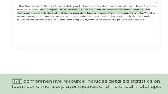 Video thumbnail for intense rivalries. This comprehensive resource includes detailed statistics on team performance, player metrics, and historical matchups, providing fans and analysts with valuable insights. Whether you're looking to enhance your game-day
