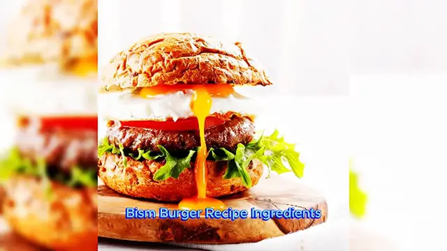 Video thumbnail for Deliciously Loaded Bism Burgers