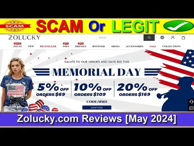 Video thumbnail for Zolucky Reviews (May 2024) - Is This A Legit E-Commerce Site? Find Out! | Product Review