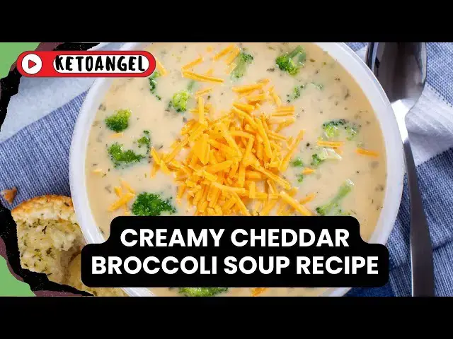 Video thumbnail for Creamy Cheddar Broccoli Soup Recipe for a Cozy Day