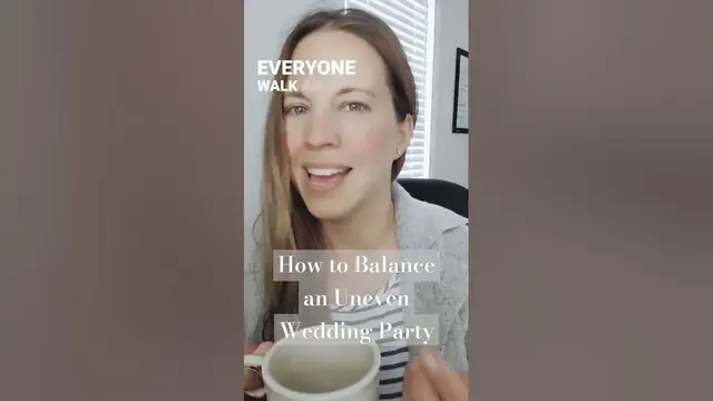 Video thumbnail for How to Balance an Uneven Wedding Party