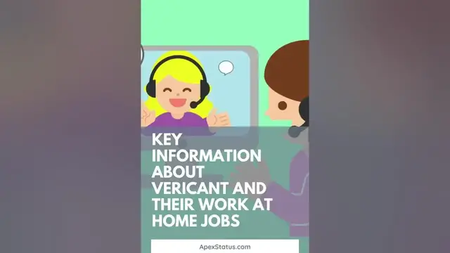 Video thumbnail for Key Information About Vericant and Their Work at Home Jobs