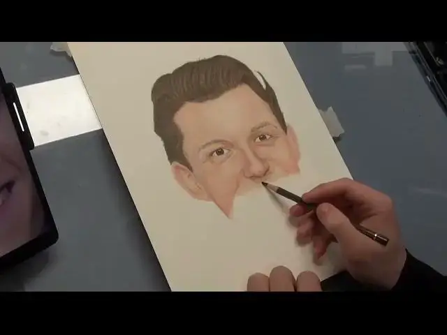 Video thumbnail for Drawing Tom Holland In Coloured Pencils