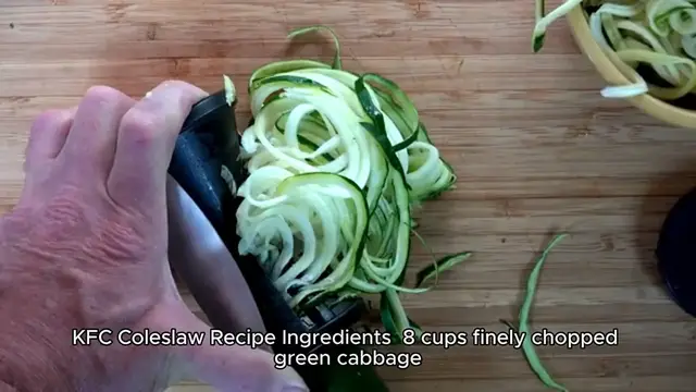 Video thumbnail for KFC Coleslaw Recipe