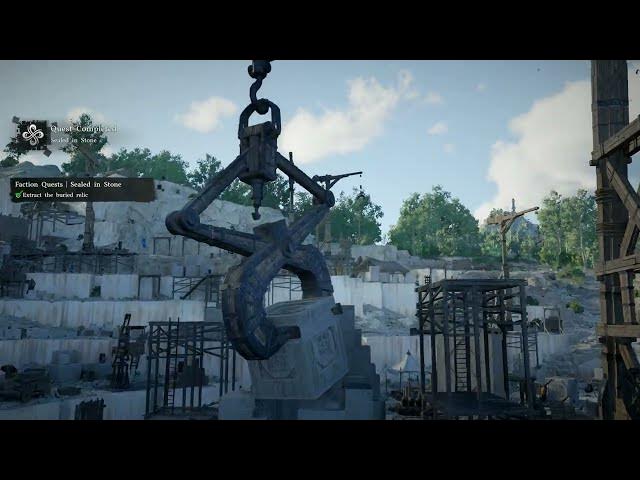 Video thumbnail for Crimson Desert - Chapter 5 Sealed In Stone: Speak with Erich and Extract The Buried Relic Gameplay