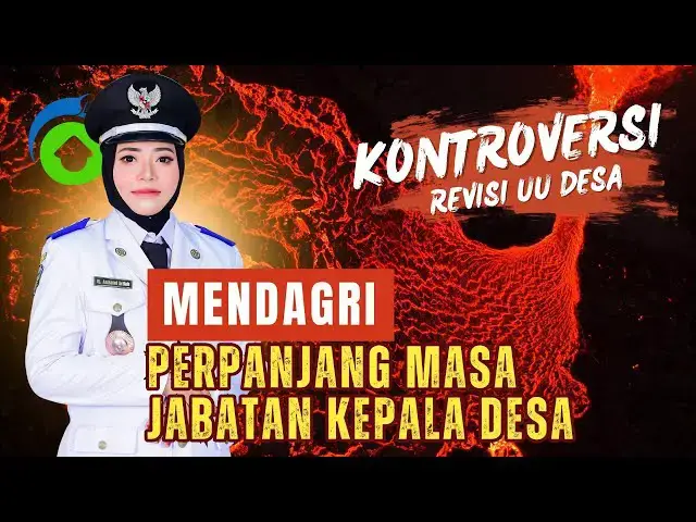 'Video thumbnail for REVISI UU DESA | Mendagri Perpanjang Masa Jabatan Kepala Desa'