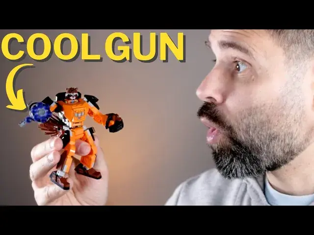 'Video thumbnail for Best Gun: LEGO Marvel Rocket Mech Armor Set 76243 Review'