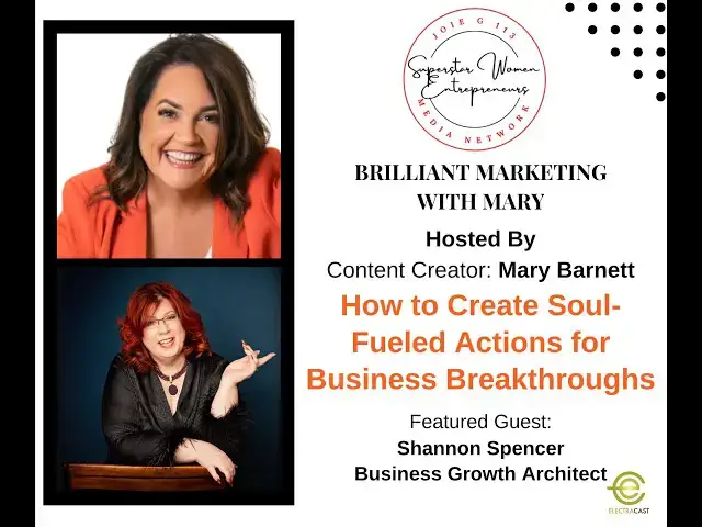 Video thumbnail for 303. How To Create Soul-Fueled Actions For Biz Breakthroughs With Biz Architect Shannon Spencer