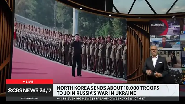 Video thumbnail for North Korea sent 10,000 troops to Russia, Pentagon says