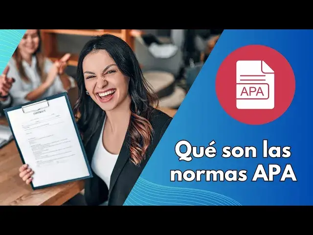 Video thumbnail for Qué son las normas APA y cómo aplicarlas correctamente en tus trabajos académicos