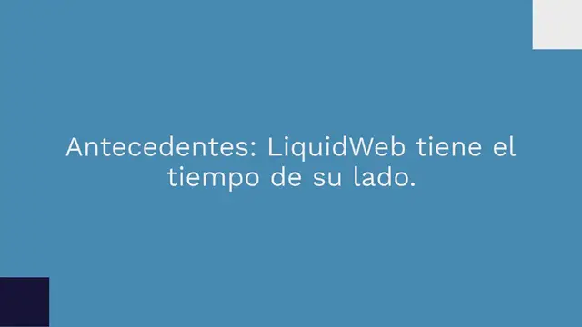 Video thumbnail for Revisión de LiquidWeb