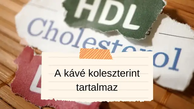 Video thumbnail for A kávé koleszterint tartalmaz