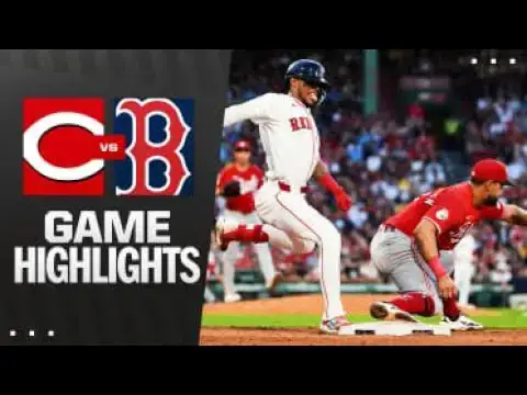 Video thumbnail for Cincinnati Reds at Boston Red Sox Full-Game Highlights! | 06/30/2025