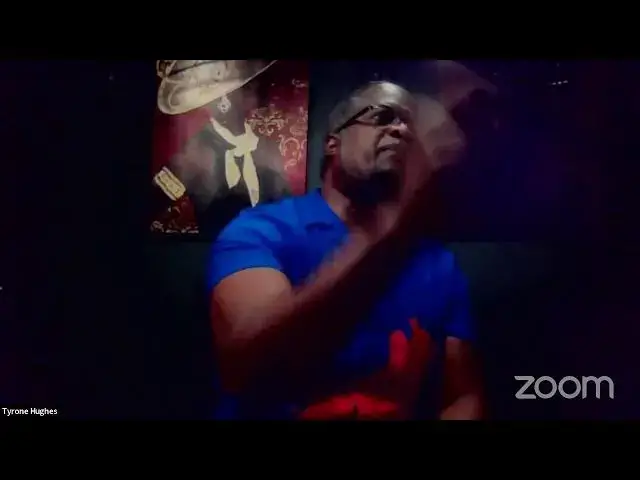Video thumbnail for Tyrone Hughes's Zoom Meeting