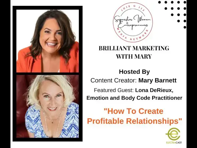 Video thumbnail for 206. "How To Create Profitable Relationships" With Emotion And Body Code Practitioner, Lona DeRieux