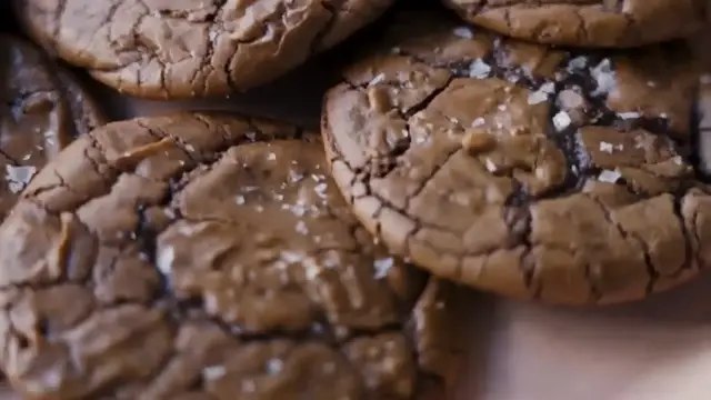 'Video thumbnail for Gooey Brownie Cookies Will Be Your New Favorite Dessert ¦ Vaughn Vreeland ¦ NYT Cooking (720p 24fps)'