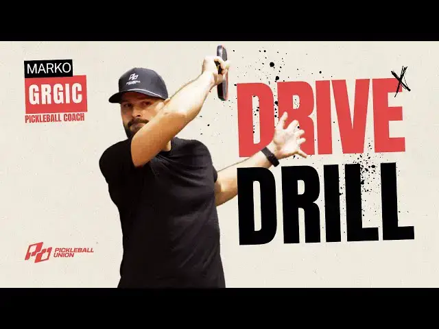 Video thumbnail for Simple Drive Shot Drill