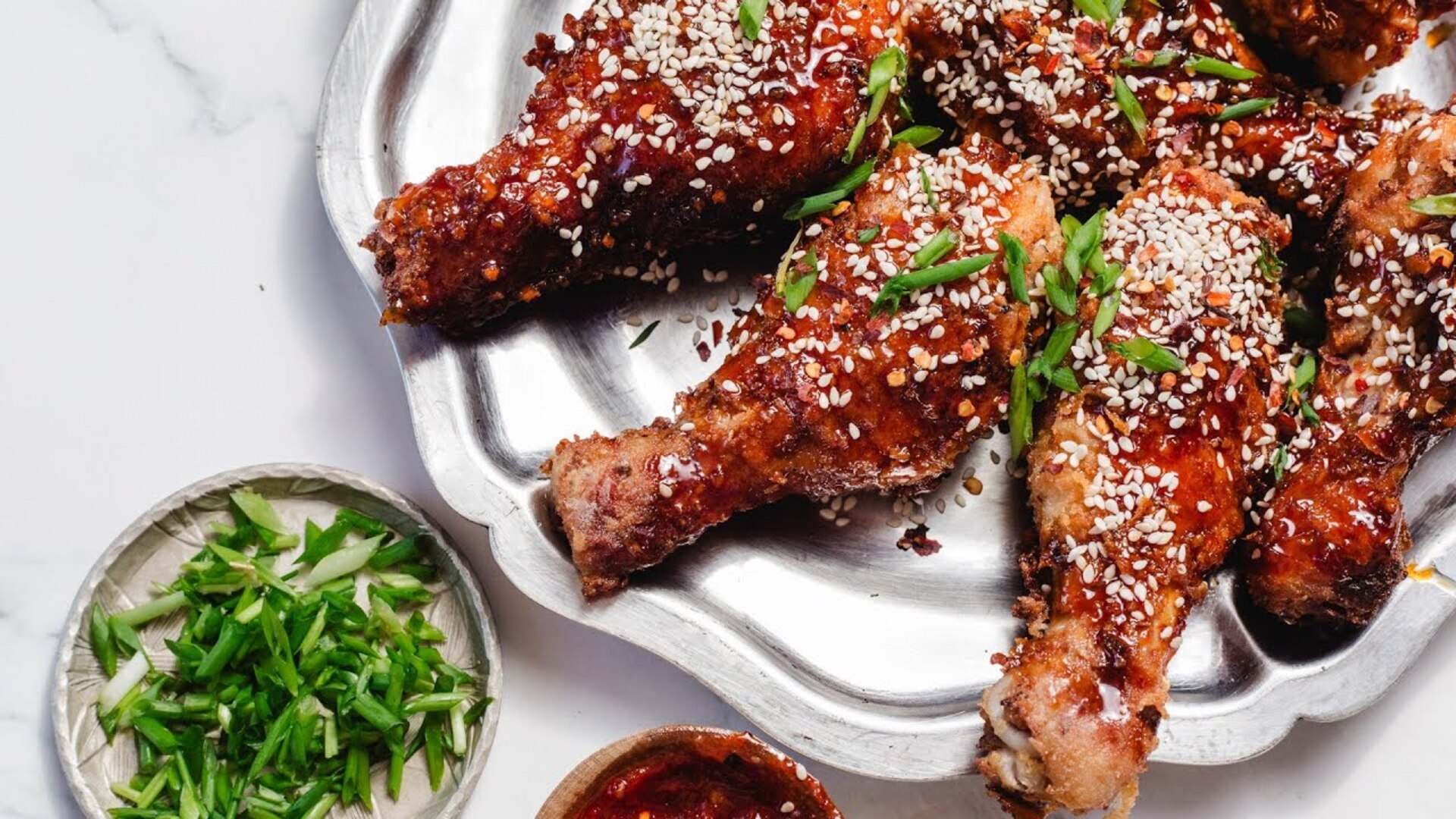 Video thumbnail for Gluten-Free Korean Fried Chicken Drumsticks Recipe