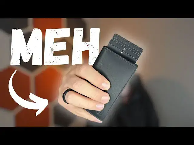 'Video thumbnail for The Ekster Wallet (Parliament) is good, BUT NOT GREAT'