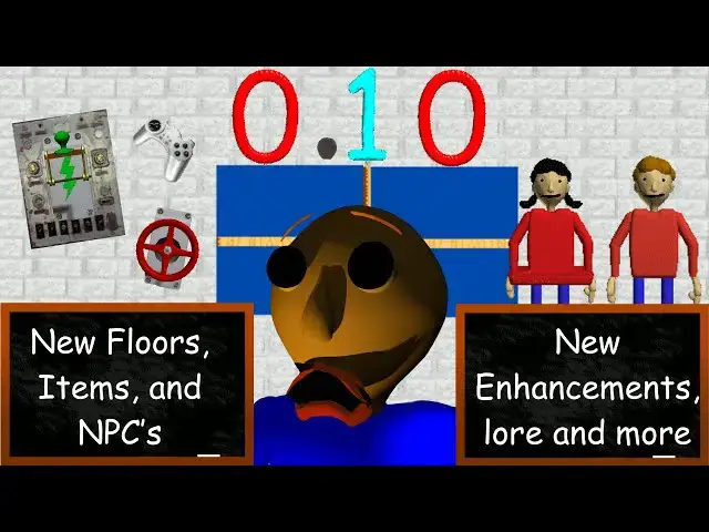 Video thumbnail for Baldi's Basics: 0.10 Update Full Release (New Floors, Items, Rooms, and More!)