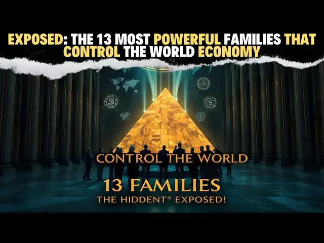 Video thumbnail for EXPOSED: The 13 Most POWERFUL Families That Control The World Economy