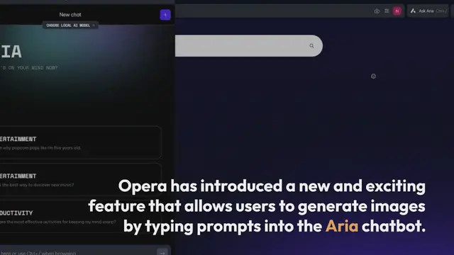 Video thumbnail for  How to Generate AI Images Using Opera Aria Powered by Imagen 2