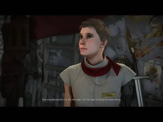 Video thumbnail for Deus Ex: Mankind Divided - The Golden Ticket: Meet Irena Baur Intro (Give Permit) Dialogue Sequence