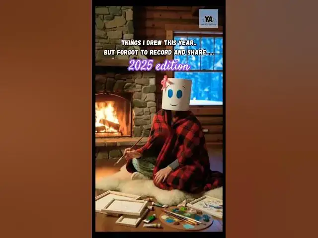 Video thumbnail for Unshared Artworks from This Year 🎨| Artist Journey || #2025 #art #newyear #artistlove #highschooler