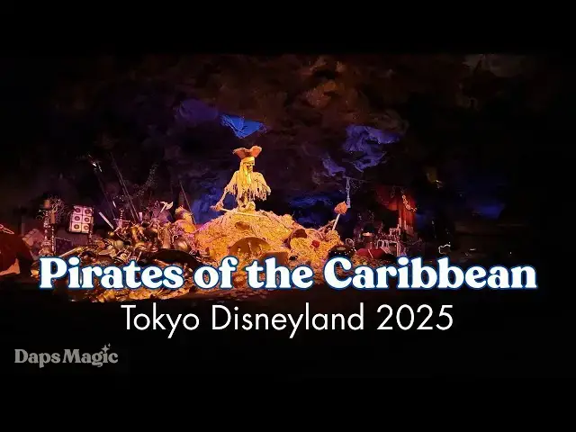 'Video thumbnail for Pirates of the Caribbean | Tokyo Disney Resort 2025 4K'