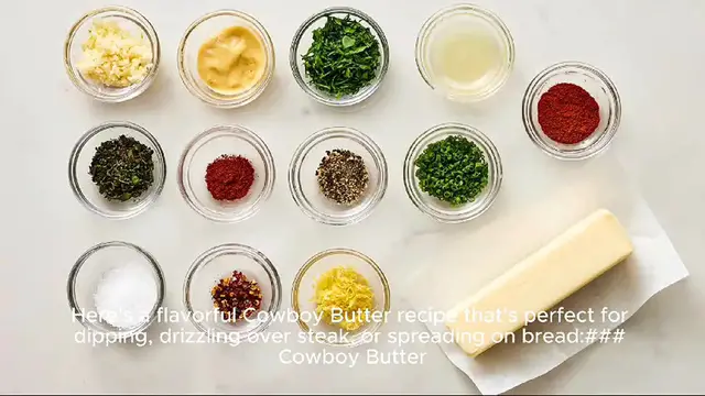 Video thumbnail for cowboy butter recipe