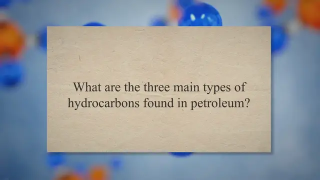 Video thumbnail for Hydrocarbons petroleum problems and solutions