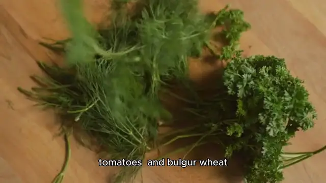 Video thumbnail for tabouleh recipe
