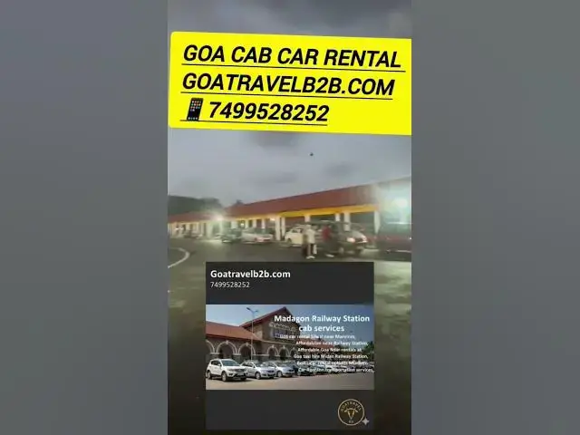 Video thumbnail for #Goacabcarrental #affordableGoacabcarrental #MadgaonRailwayStationcabservice #Google #Facebook #cab