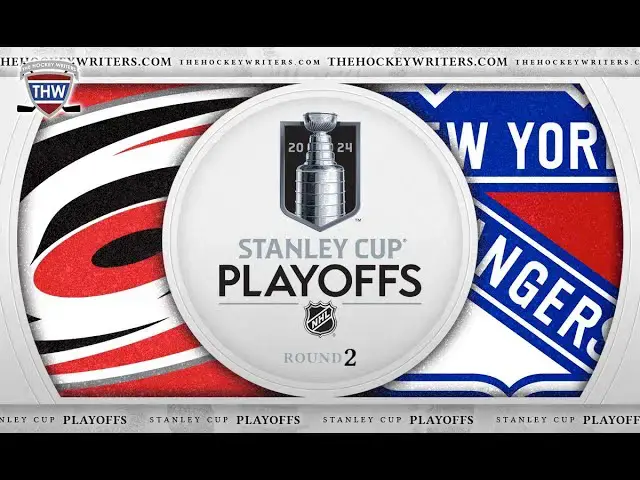 'Video thumbnail for New York Rangers vs Carolina Hurricanes | THW 2024 NHL Playoff Preview Show'