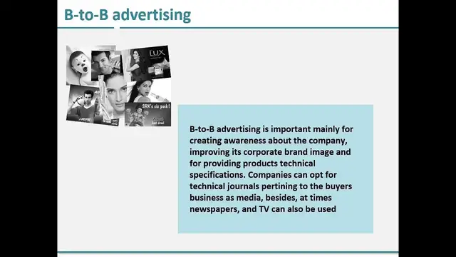 'Video thumbnail for Business to Business marketing specifics'