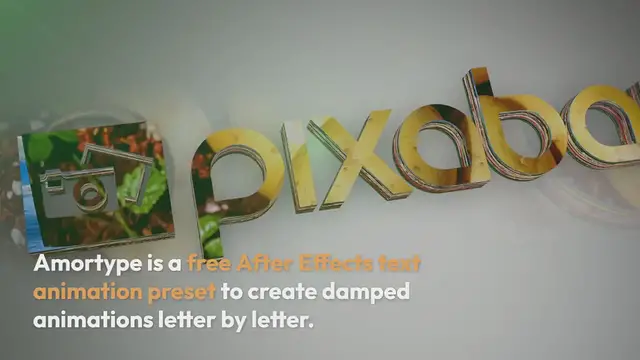 Video thumbnail for Amortype – Free After Effects Text Animation Preset