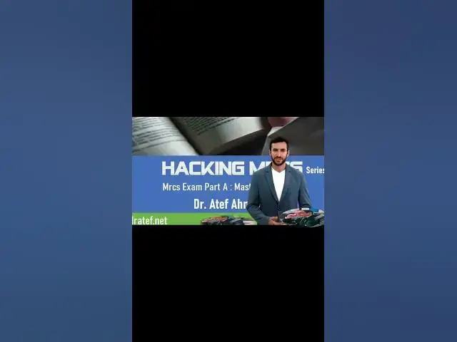 Video thumbnail for Hacking MRCS MRCS Exam Part A  Mastering MCQs 1 Book Shorts 3 #Mrcs #frcs#usmle #mrcs_uk #health
