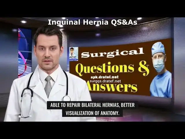 Video thumbnail for Inguinal Hernia Questions and Answers  #inguinalhernia #hernia #groinpain #groinbulge #surgery #mrcs