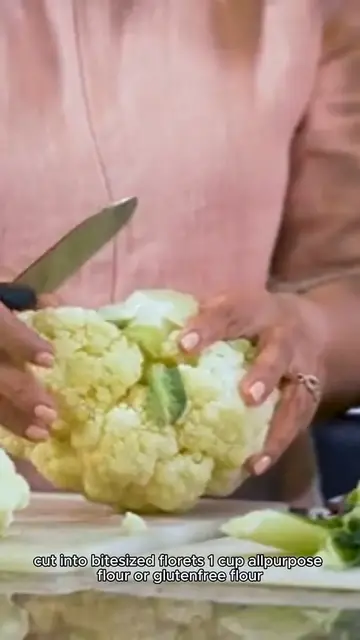 Video thumbnail for buffalo cauliflower recipe