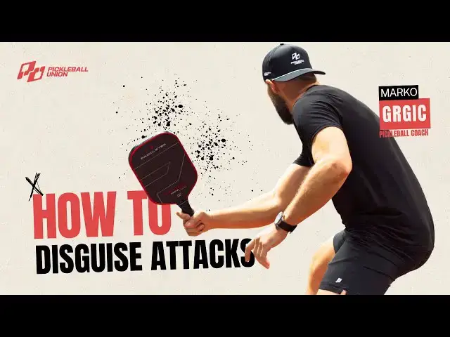 Video thumbnail for How To Disguise Your Attacks In Pickleball