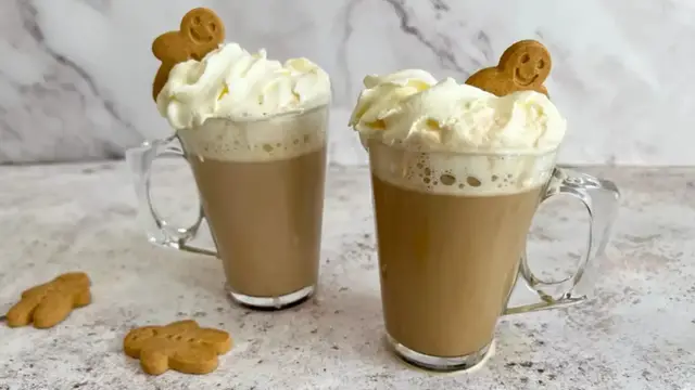 Video thumbnail for Homemade Gingerbread Latte Recipe