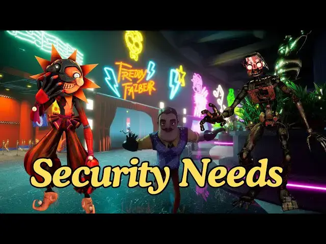 'Video thumbnail for Security Needs Hello Neighbor x FNAF fan game'