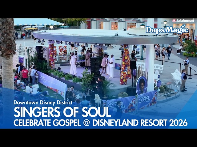 Video thumbnail for Singers of Soul | Celebrate Gospel @ Disneyland Resort 2026 4K
