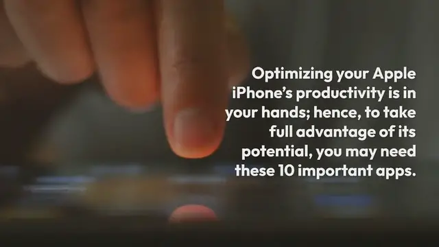 Video thumbnail for The 10 Best iPhone Productivity Apps in 2024