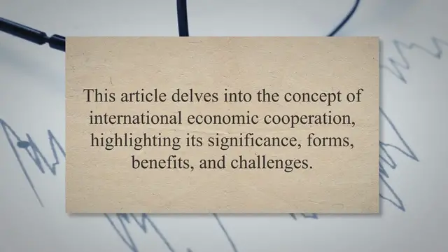 Video thumbnail for Understanding International Economic Cooperation
